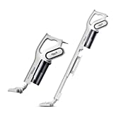 Deerma Aspirador ligero 2 en 1 con cepillo, 15000 Pa, fuerte succión, montaje en pared, cable de 4,5 m